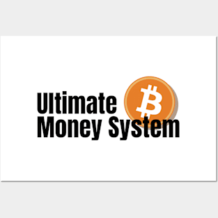 Ultimate money system, Future of Bitcoin Posters and Art